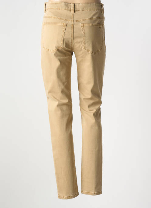 Blugi cu croială slim maro YEST femeie