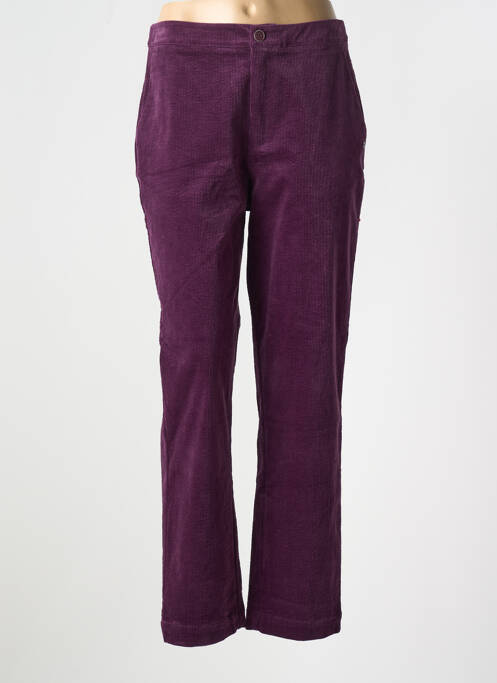 Pantalon drept violet SURKANA femeie