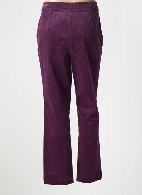 Pantalon drept violet SURKANA femeie