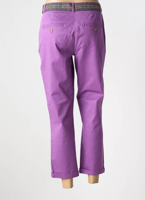 Pantalon 7/8 violet JULIE GUERLANDE femeie