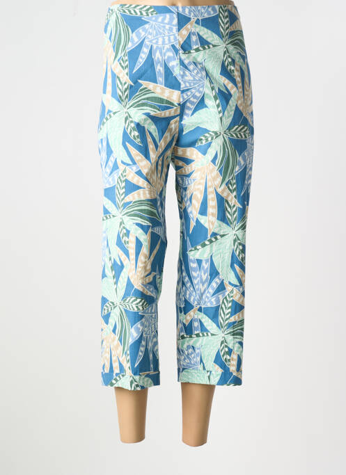 Pantalon trei sferturi albastru ORIENTIQUE NATURALLY femeie