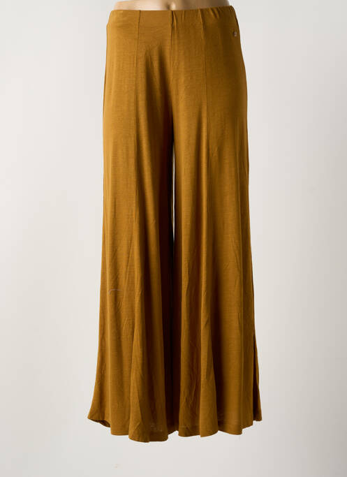 Pantalon larg galben SURKANA femeie