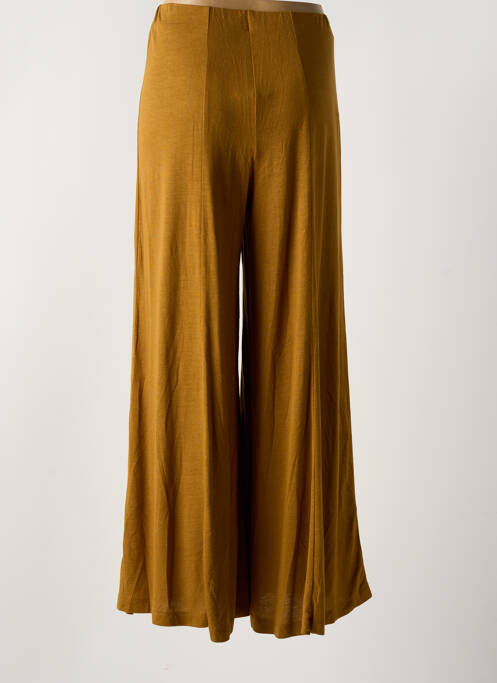 Pantalon larg galben SURKANA femeie