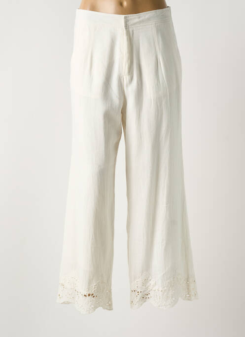 Pantalon larg bej MD'M femeie