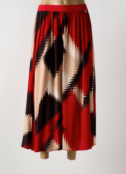 Fustă lungă roșu IVY BEAU femeie