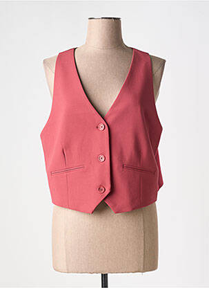 Vestă fără mâneci roz YEST femeie