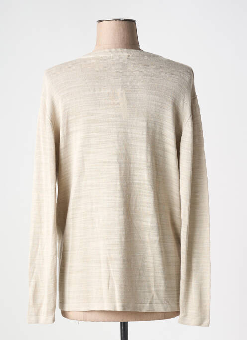 Vestă cu mâneci lungi bej SURKANA femeie