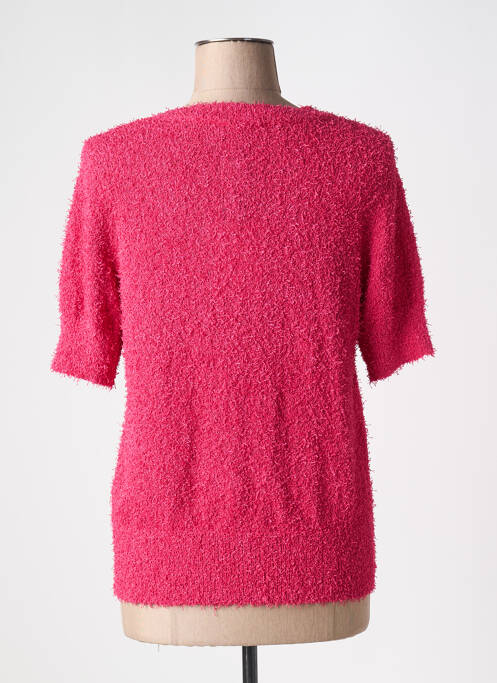 Vestă cu mâneci scurte roz IVY BEAU femeie