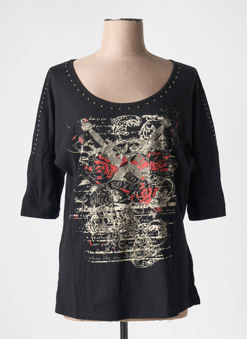 Top negru 101 IDEES femeie