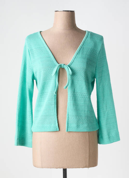 Vestă cu mâneci lungi albastru DOLCEZZA femeie