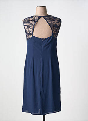 Rochie midi fără mâneci fără mâneci albastru PAZ TORRAS femeie