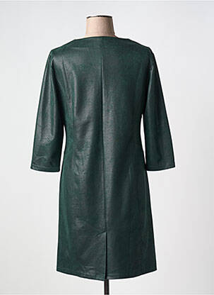 Rochie scurtă mâneci 3/4 mâneci 3/4 verde YEST femeie