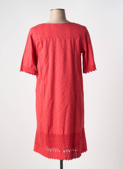 Rochie midi roșu ORIENTIQUE NATURALLY femeie