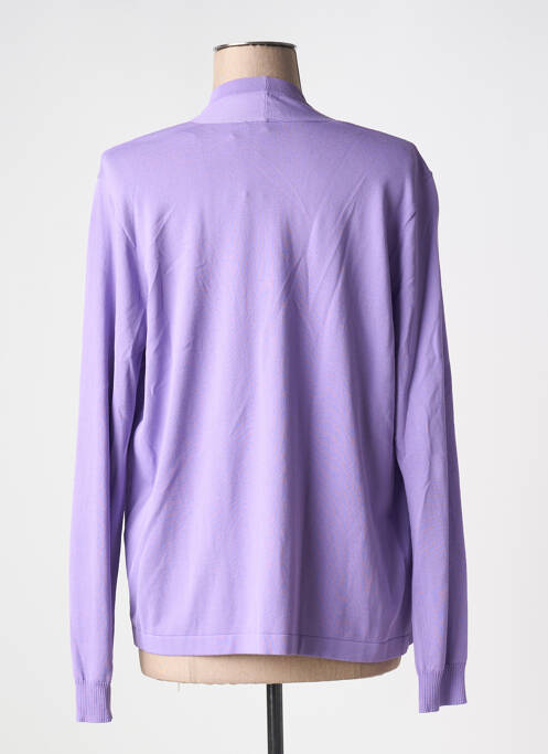 Vestă cu mâneci lungi elasticitate violet YEST femme