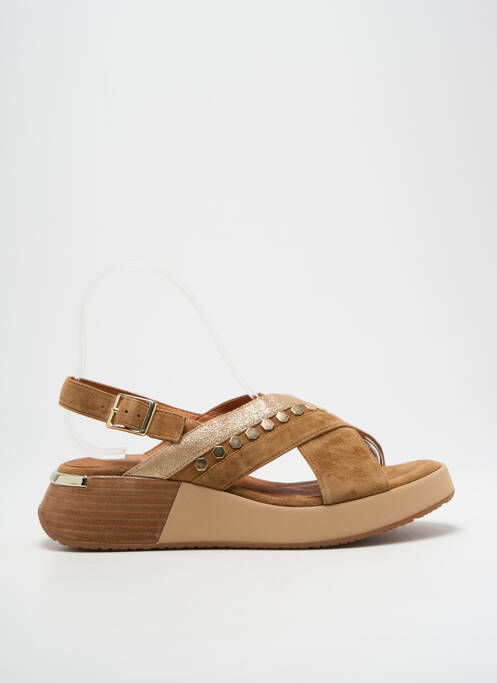 Sandale/Pantofi decupați auriu MAM'ZELLE femeie