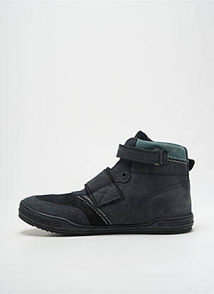 Adidași nubuc vârf rotund negru KICKERS băiat