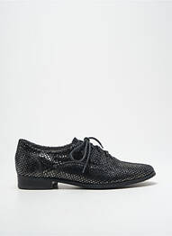 Derby-uri imprimare toc plat până la 3 cm negru FUGITIVE BY FRANCESCO ROSSI femme