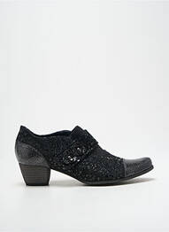 Derby-uri cubanez toc de 4 la 6 cm negru UN TOUR EN VILLE femme