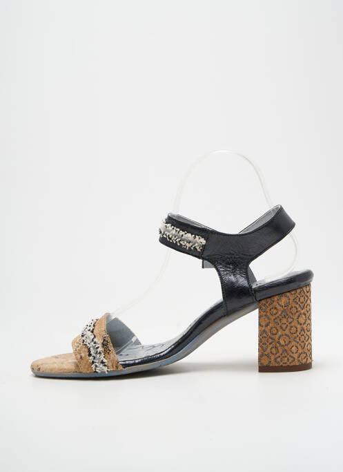 Sandale/Pantofi decupați negru UN TOUR EN VILLE femeie