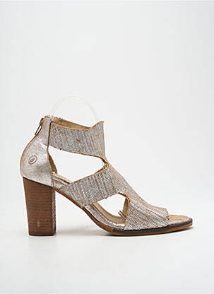Sandale/Pantofi decupați argintiu CASTA femeie