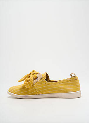 Adidași vârf rotund toc plat până la 3 cm galben ARMISTICE femeie