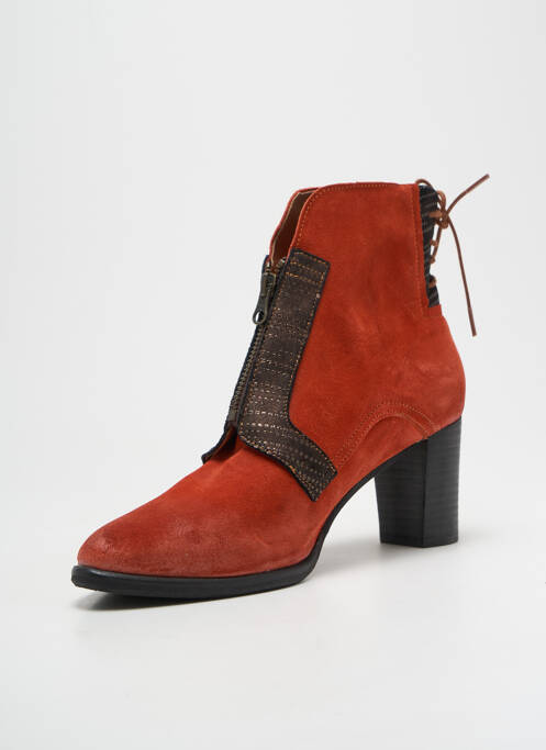 Botine/Ghete portocaliu CASTA femeie