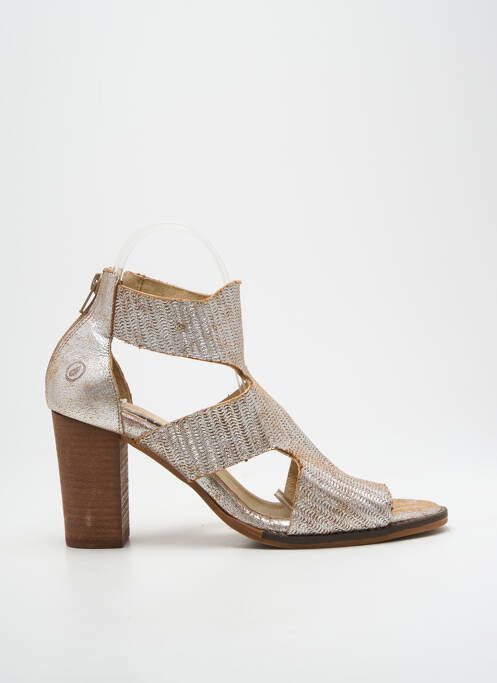 Sandale/Pantofi decupați argintiu CASTA femeie