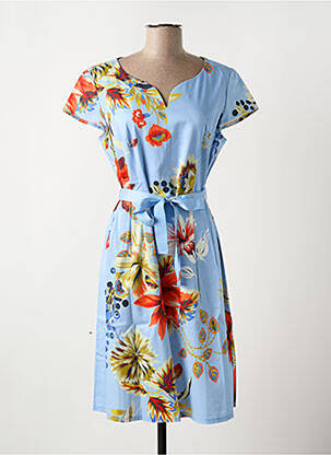 Rochie midi albastru BETTY BARCLAY femeie