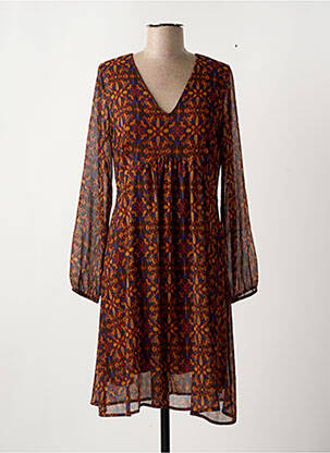 Rochie midi portocaliu LA FEE MARABOUTEE femeie