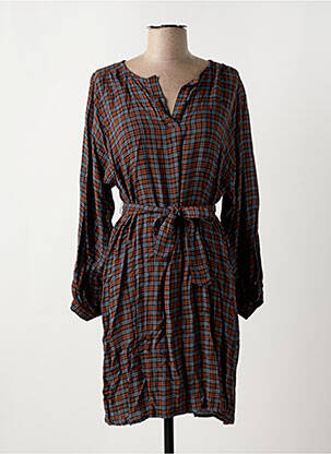 Rochie midi maro LA FEE MARABOUTEE femeie