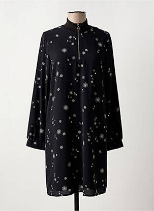 Rochie scurtă mâneci lungi mâneci lungi negru I.CODE (By IKKS) femeie