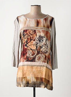 Tunică mâneci lungi maro BETTY BARCLAY femeie