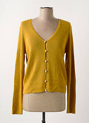 Vestă cu mâneci lungi galben SCOTCH & SODA femeie