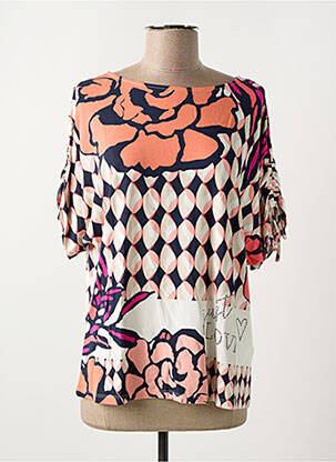 Tricou mâneci 3/4 mâneci 3/4 portocalie BETTY BARCLAY femeie