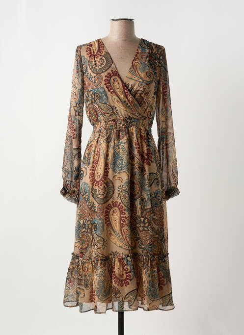 Rochie lungă bej SUD EXPRESS femeie