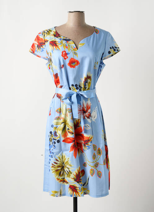 Rochie midi albastru BETTY BARCLAY femeie