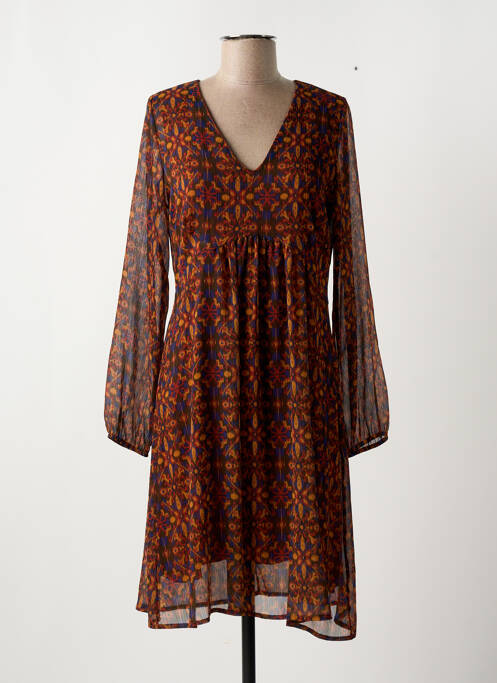 Rochie midi portocaliu LA FEE MARABOUTEE femeie