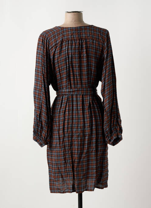 Rochie midi maro LA FEE MARABOUTEE femeie