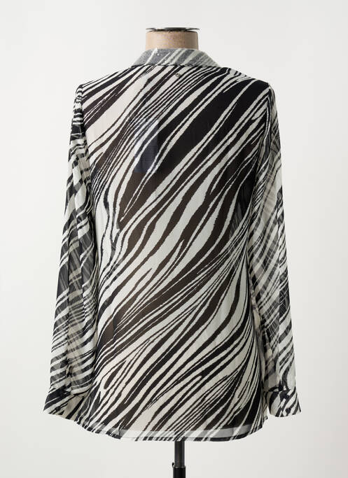 Cămașă țesătură crep mâneci lungi negru GUESS femme