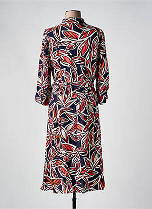 Rochie midi imprimeu floral mâneci lungi albastru BETTY BARCLAY femeie
