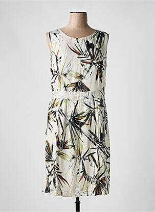 Rochie midi bej LA FEE MARABOUTEE femeie