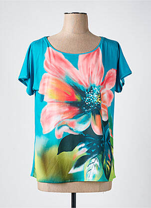 Tricou albastru ESCORPION femeie