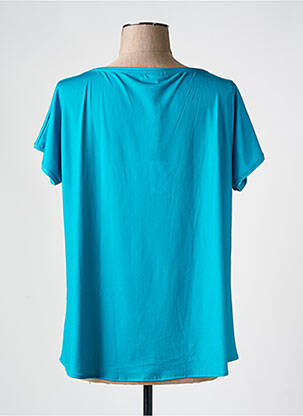 Tricou elasticitate mâneci scurte albastru ESCORPION femeie