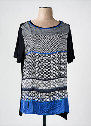 Tricou imprimeu fantezie mâneci scurte albastru BETTY BARCLAY femeie