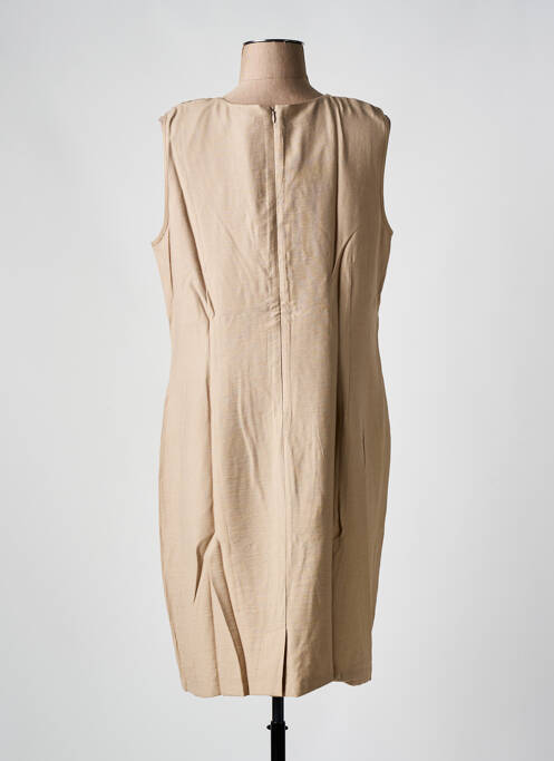 Rochie midi maro CHRISTINE LAURE femeie