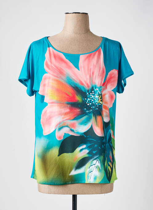 Tricou albastru ESCORPION femeie