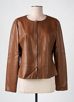 Jachete casual guler rotund maro BETTY BARCLAY femeie