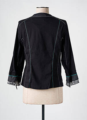 Jachete elegante buzunare negru CHRISTINE LAURE femeie