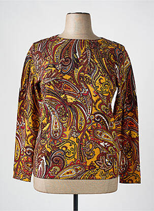 Tricou mâneci lungi mâneci lungi galben BETTY BARCLAY femeie