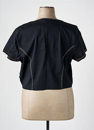Bolero mâneci scurte negru CHRISTINE LAURE femeie